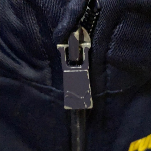 Puma Navy, Yellow & White Warm Up Suit - Picture 8 of 8